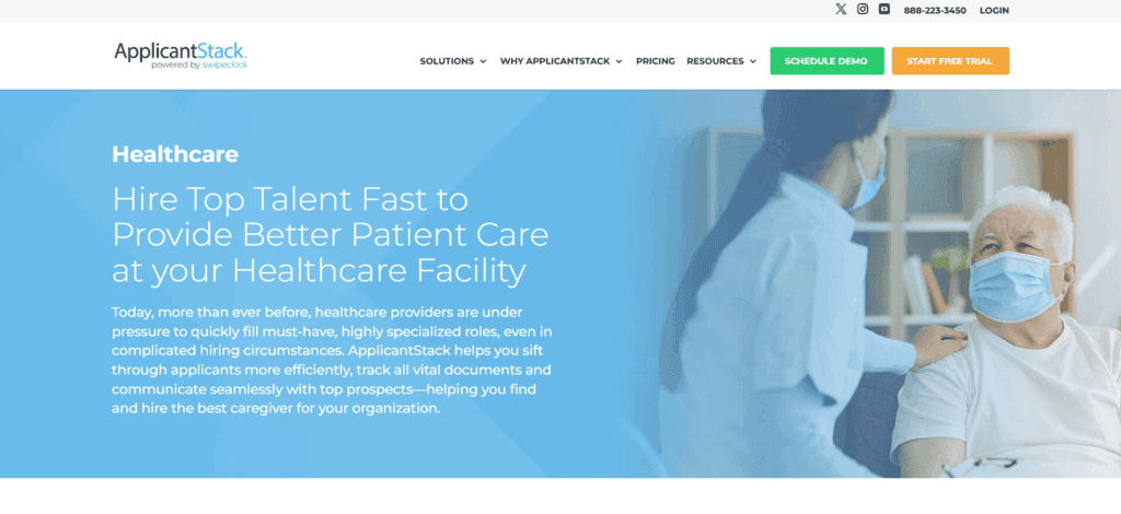 ApplicantStack applicant tracking healthcare