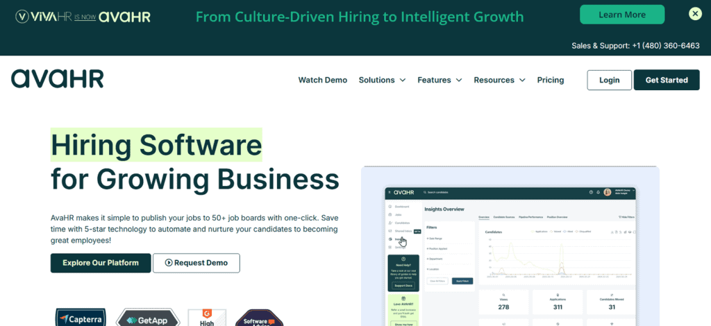 AvaHR applicant tracking