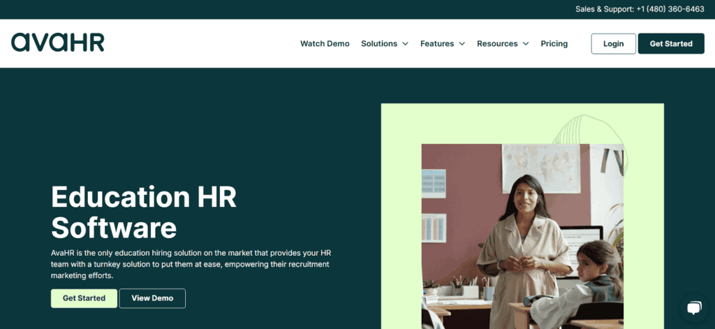 AvaHR applicant tracking education