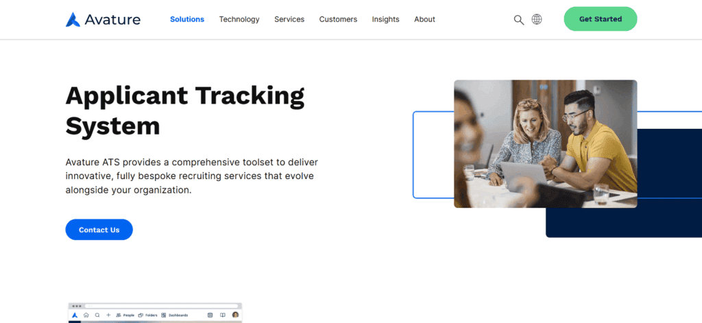 Avature applicant tracking