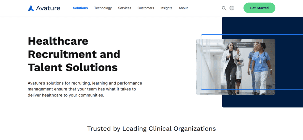 Avature applicant tracking healthcare