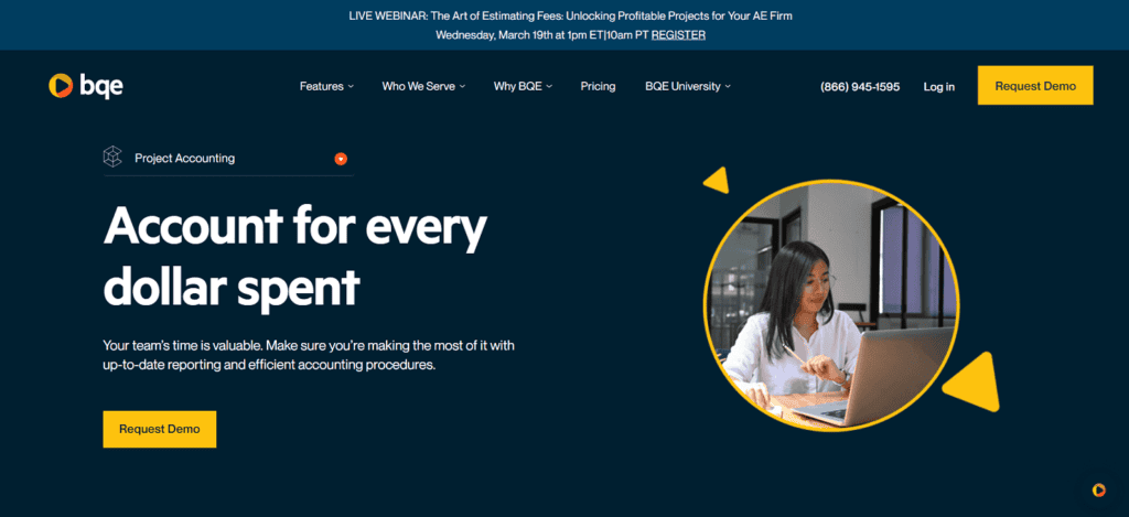 BQE accounting project management software