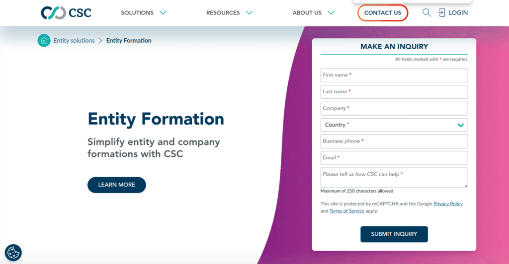 CSC Global S Corp