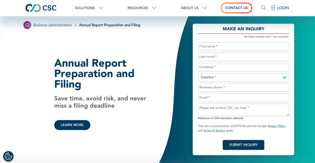 CSC Global annual report
