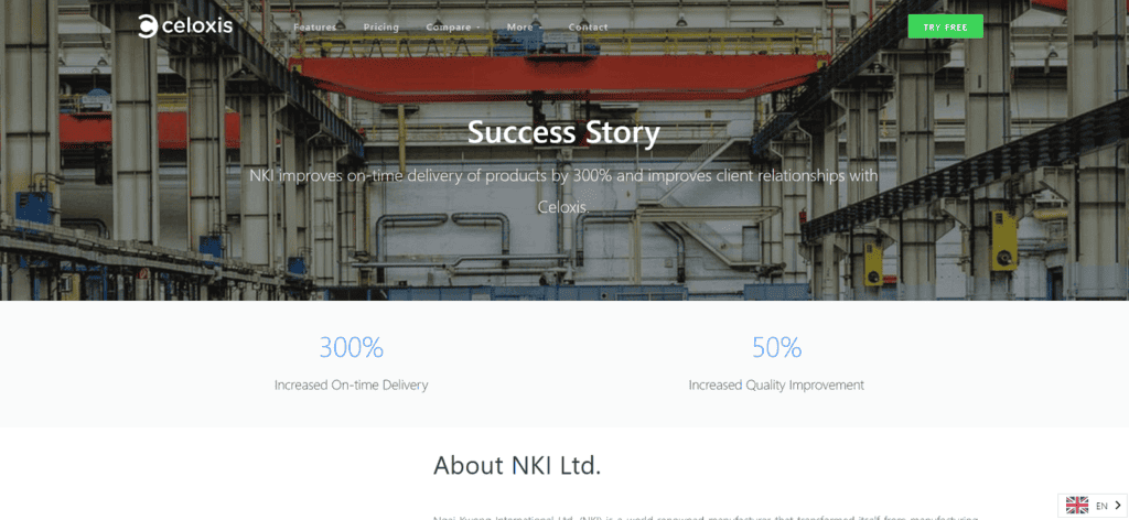 Celoxis manufacturing project management software