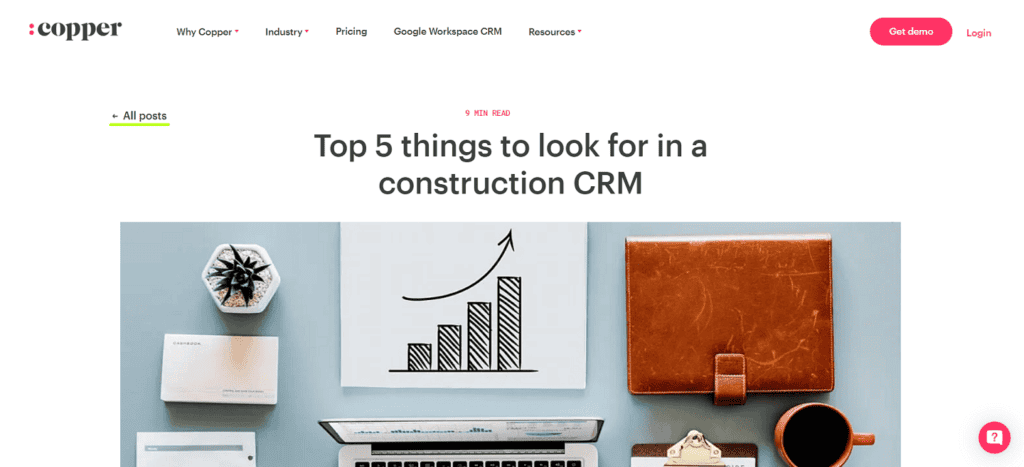 Copper construction CRM