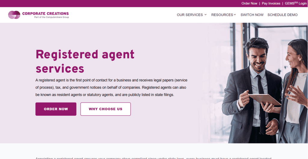 Corporate Creations Registered Agent