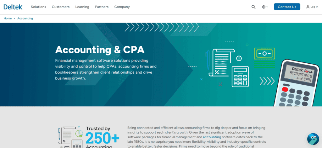 Deltek accounting project management software