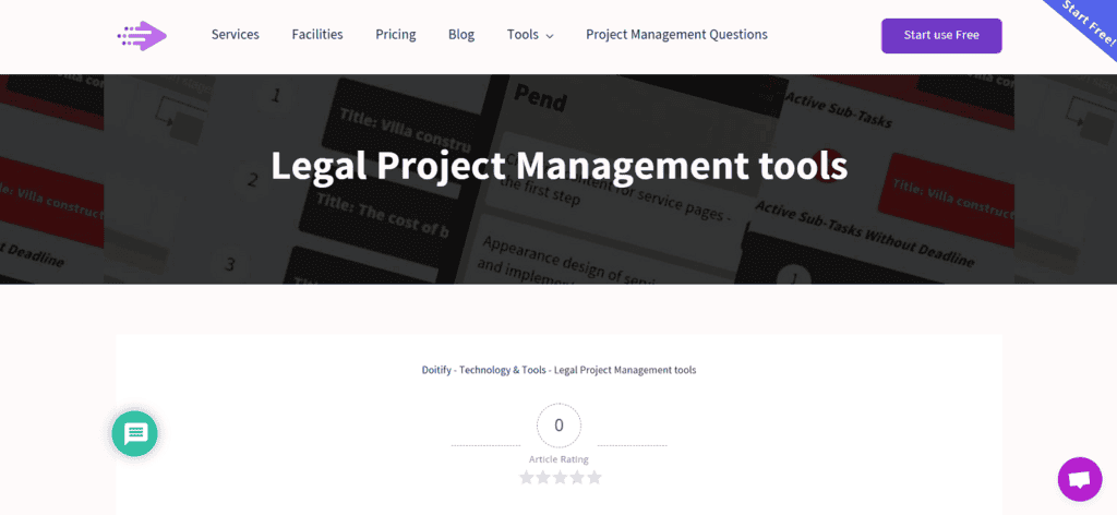 Dotify legal project management software
