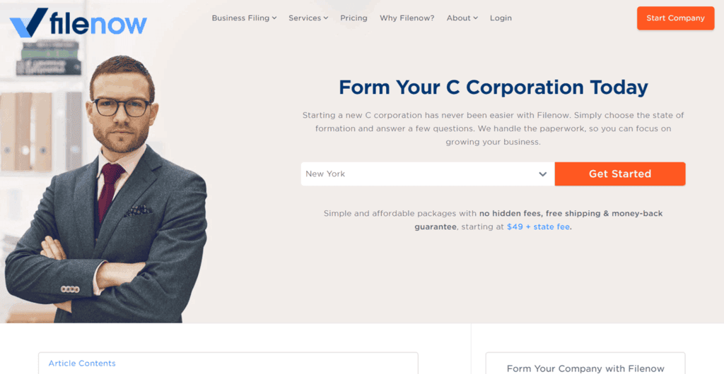 Filenow C Corp