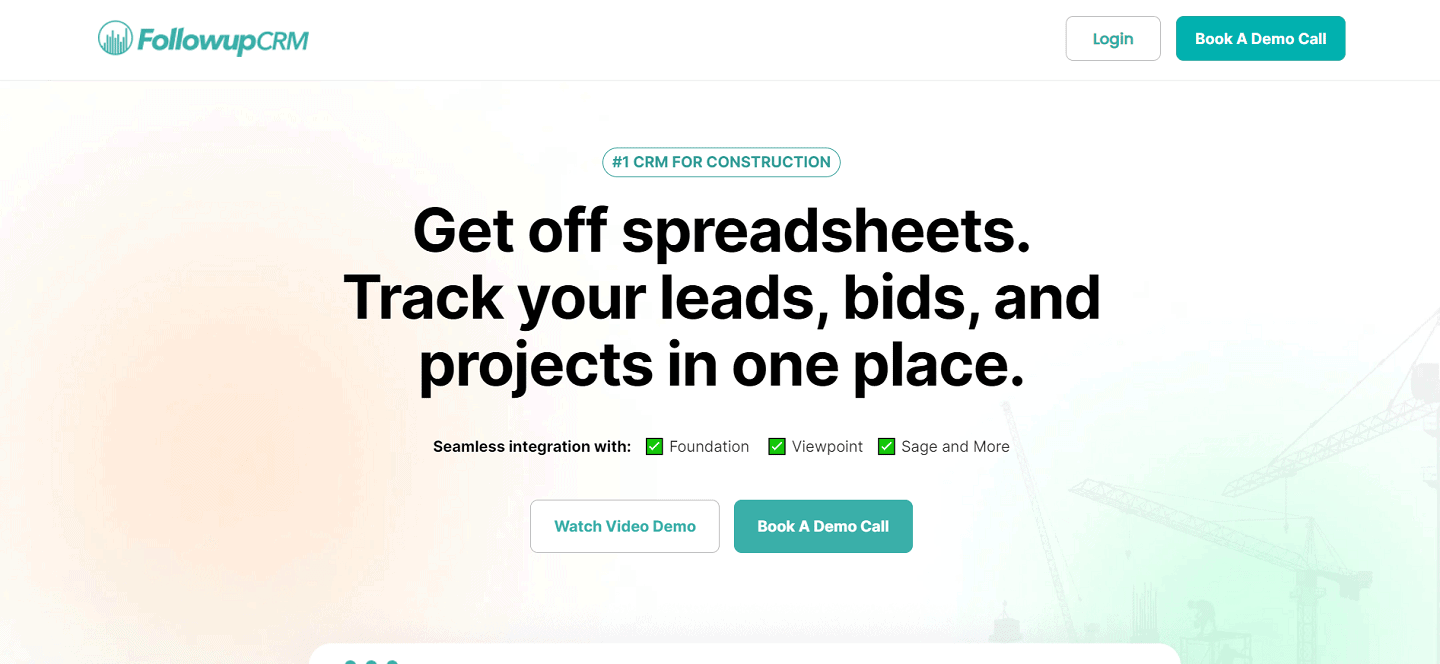 23 Best Crms For Construction Switch On Business