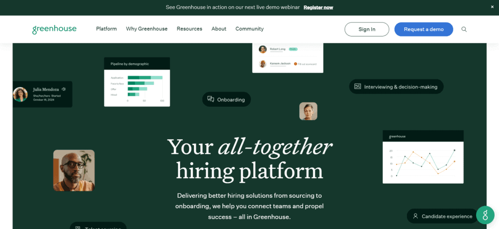 Greenhouse applicant tracking
