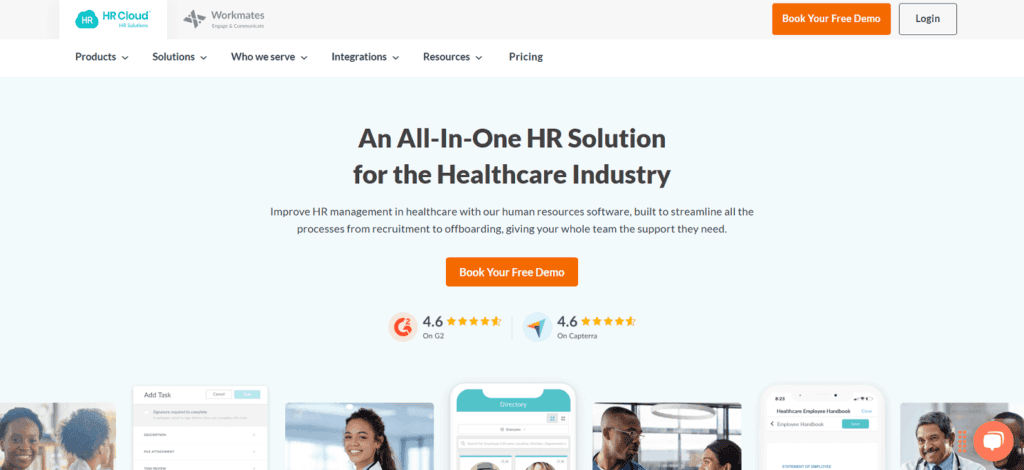 HR Cloud applicant tracking healthcare