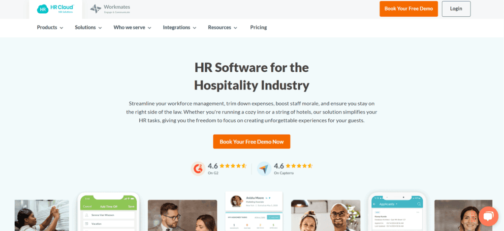 HR Cloud applicant tracking restaurants