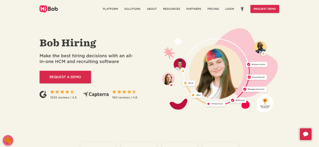 HiBob applicant tracking