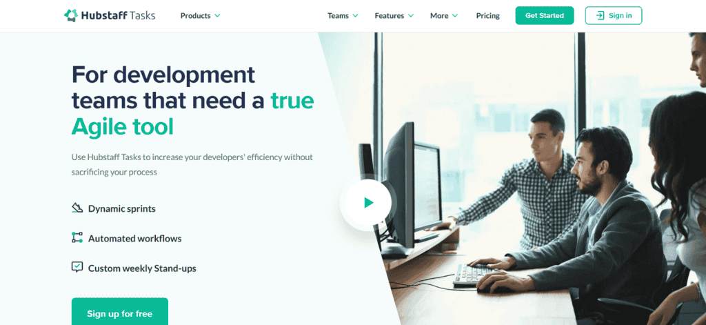 Hubstaff project management software