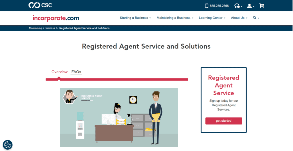 Incorporate.com Registered Agent