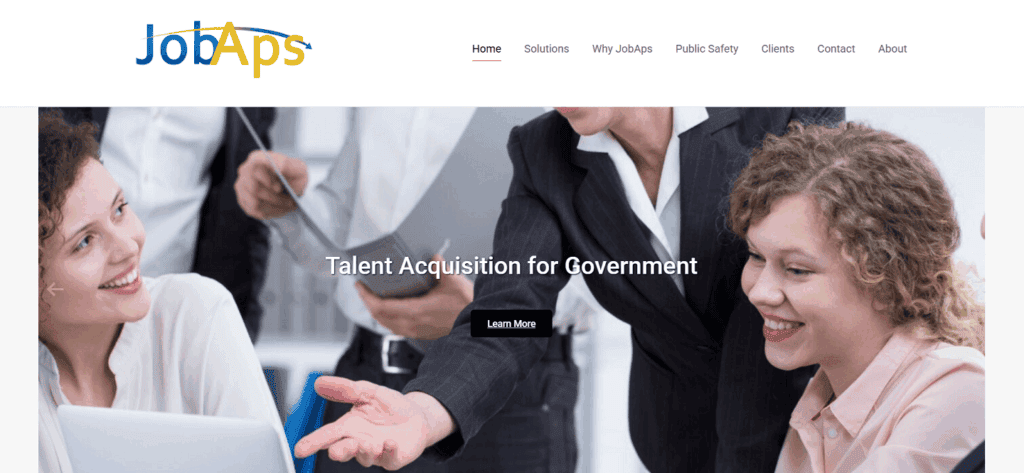 JobAps applicant tracking government