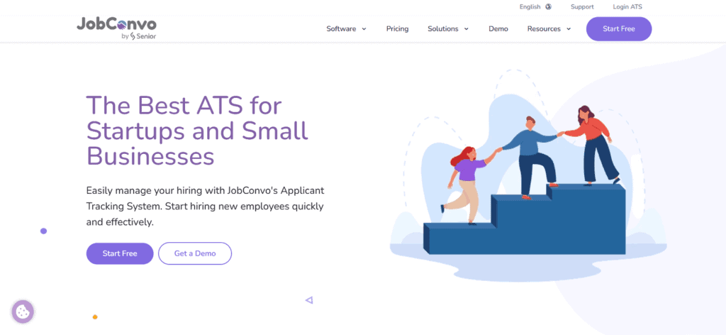 JobConvo applicant tracking startups