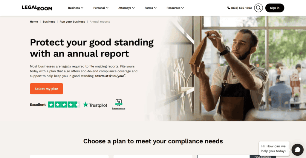 Legal Zoom annual report