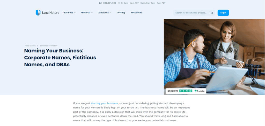 LegalNature File DBA