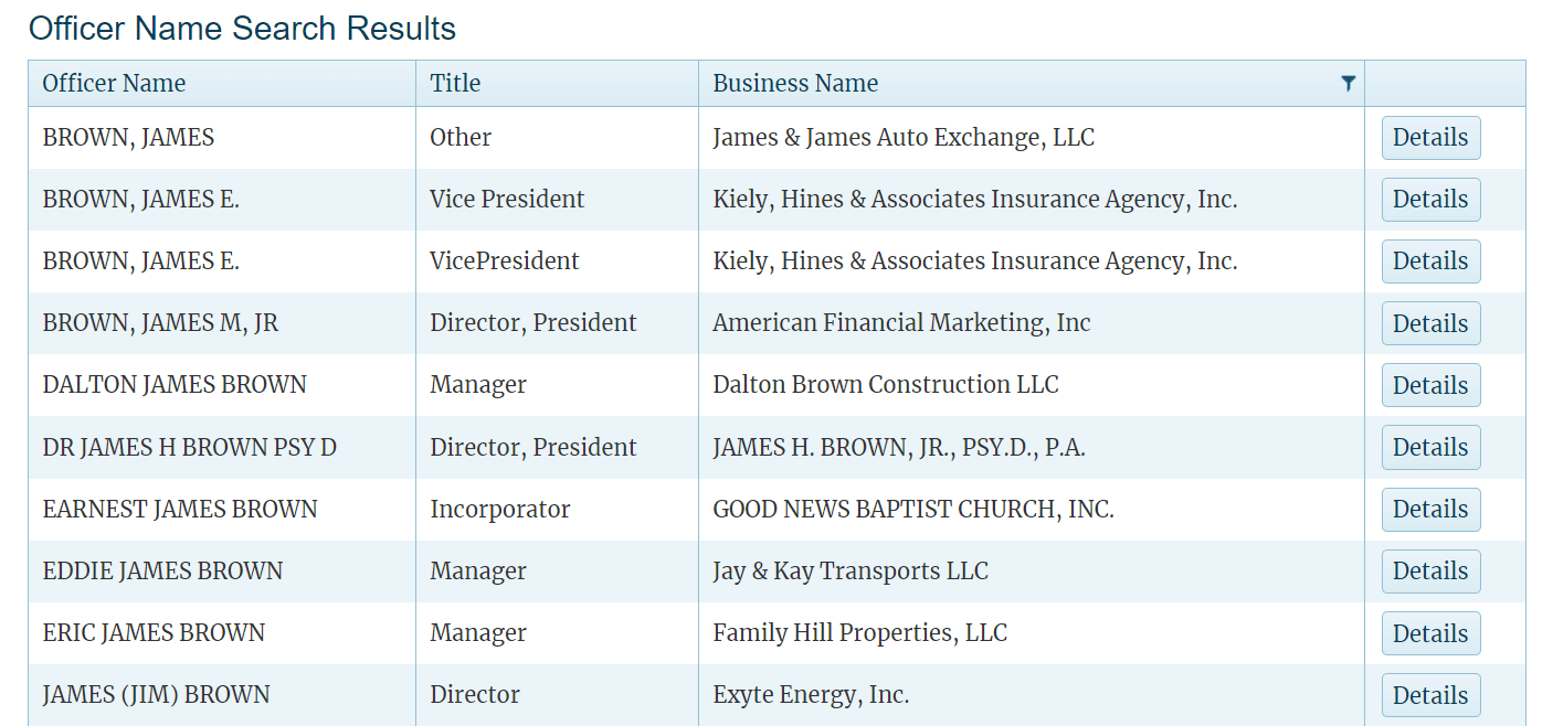 Mississippi (MS) Secretary of State (SOS) LLC & Business Search