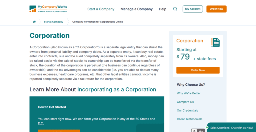 MyCompanyWorks C Corp