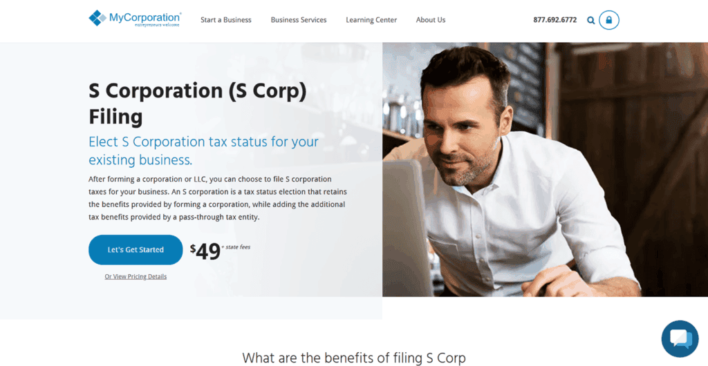MyCorporation S Corp