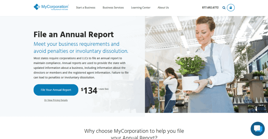 MyCorporation annual report