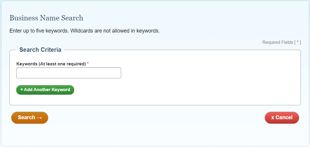 New Jersey (NJ) Secretary of State (SOS) LLC & Business Search