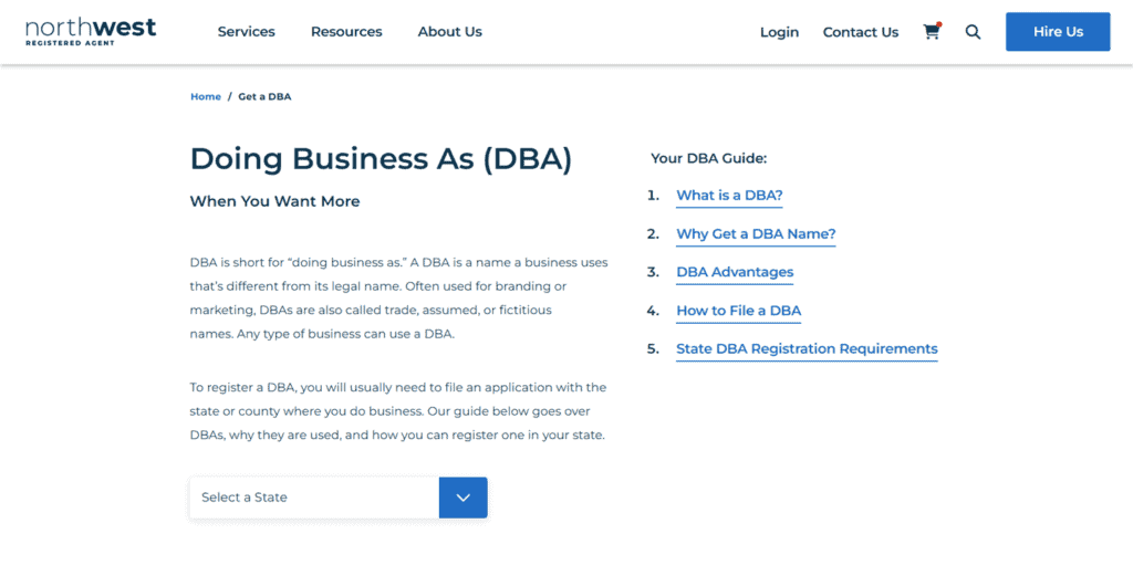 Northwest File DBA