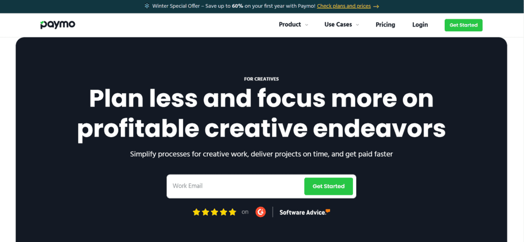 Paymo creative agency project management software