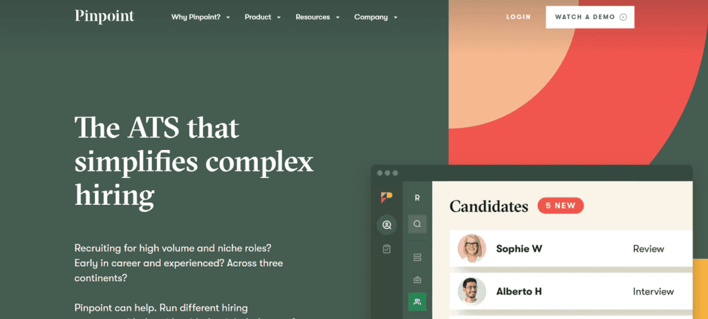 Pinpoint applicant tracking