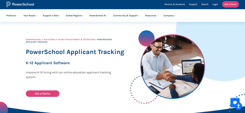 PowerSchool applicant tracking education