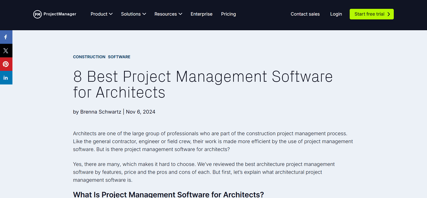 29 Best Architecture Project Management Software 2025: Full List ...