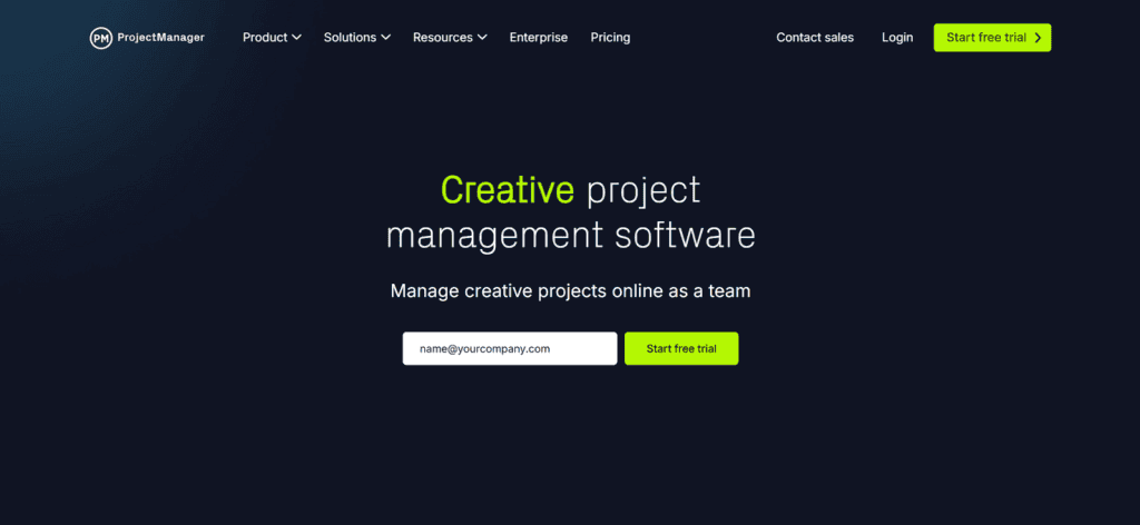 ProjectManager creative agency project management software