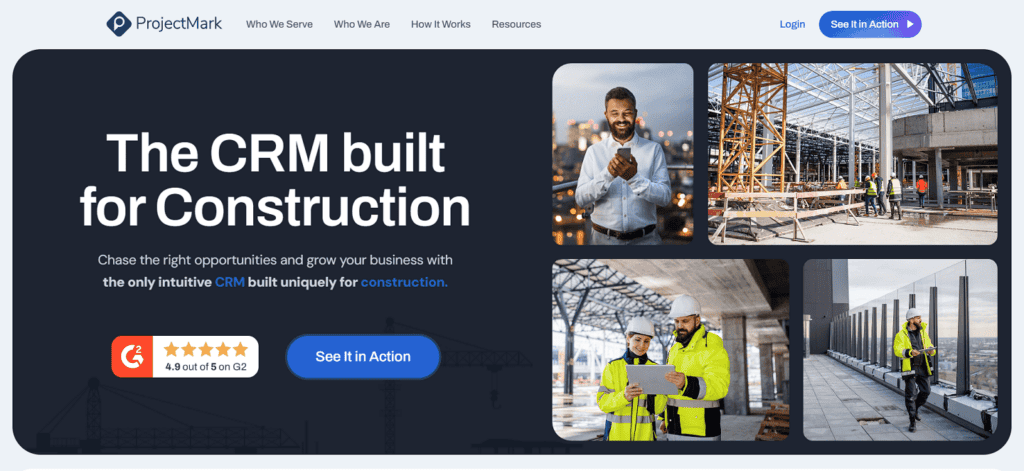 ProjectMark construction CRM