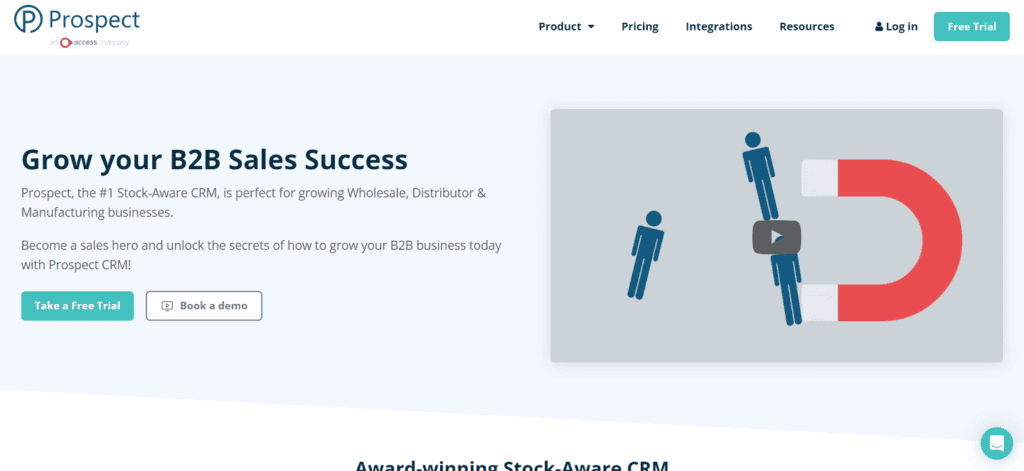 Prospect manufacturing CRM