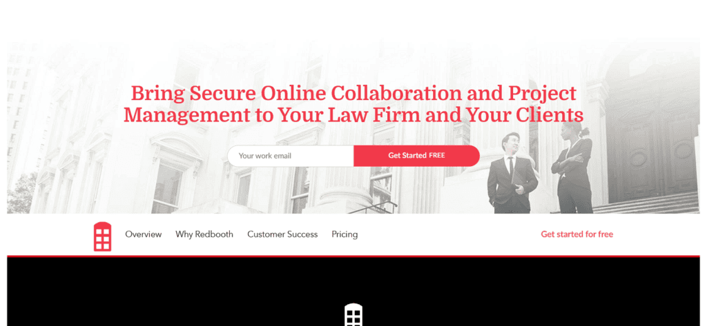 Redbooth legal project management software
