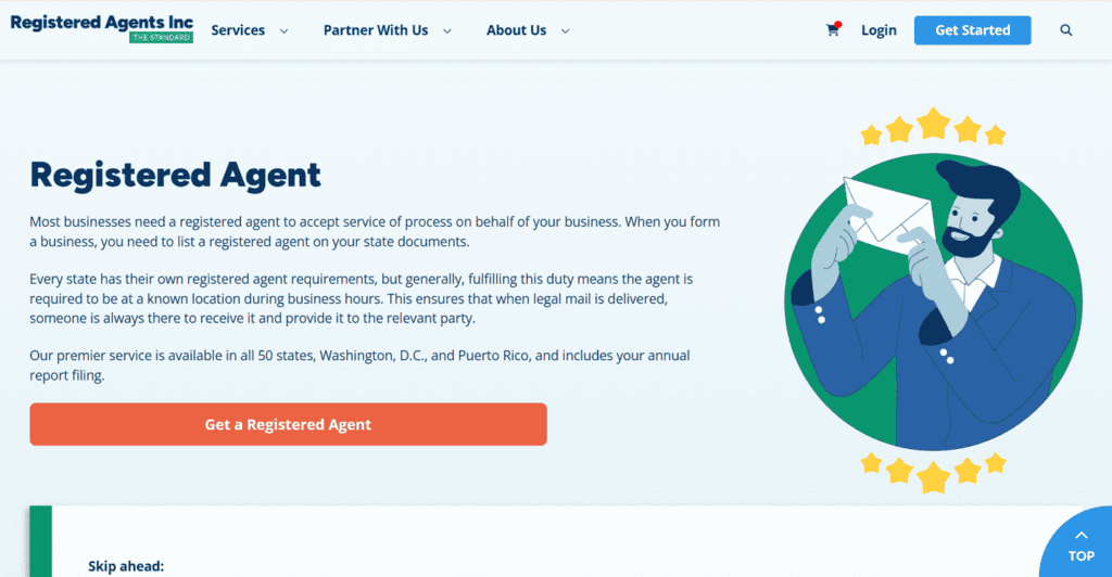 Registered Agents Inc Registered Agent