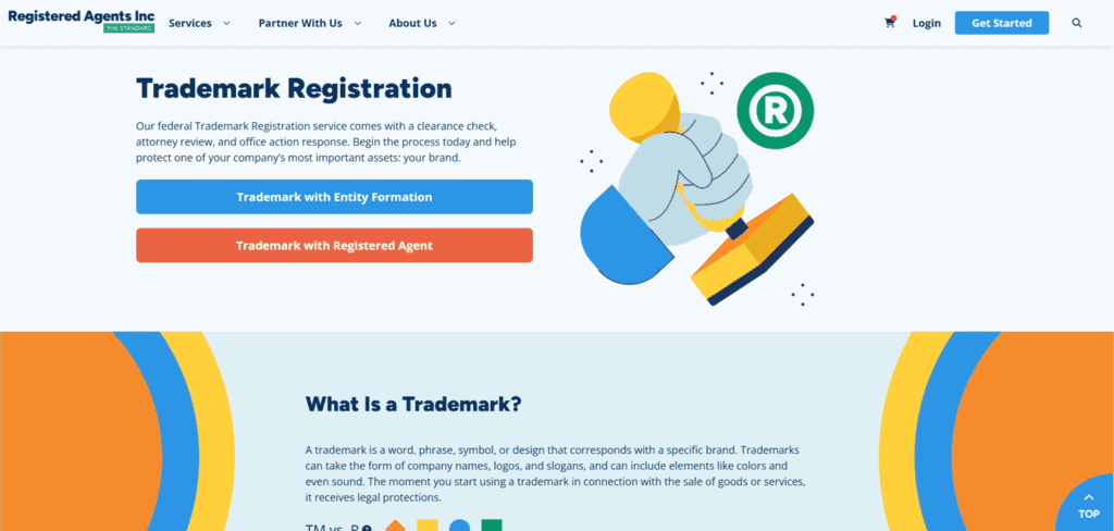 Registered Agent Inc trademark