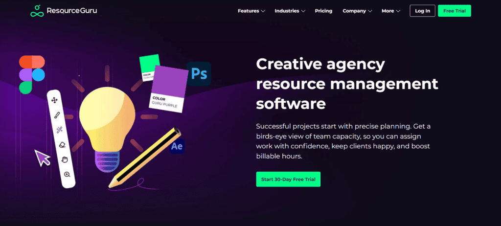 ResourceGuru creative agency project management software