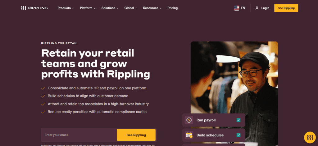 Rippling applicant tracking supermarkets