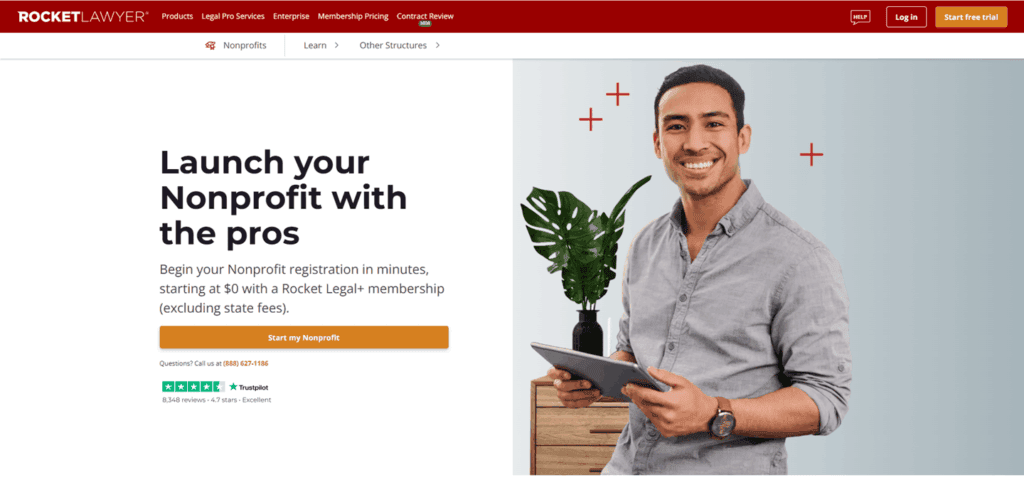 Rocket Lawyer Non Profit