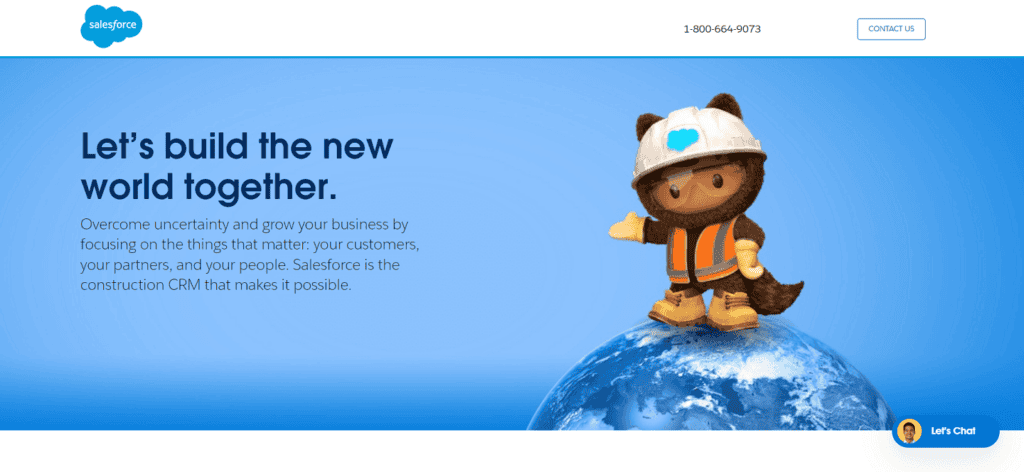 Salesforce construction CRM