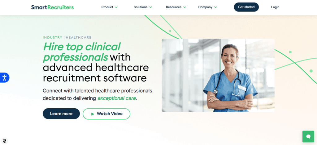 SmartRecruiters applicant tracking healthcare