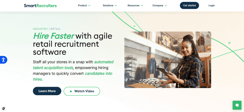 SmartRecruiters applicant tracking supermarkets