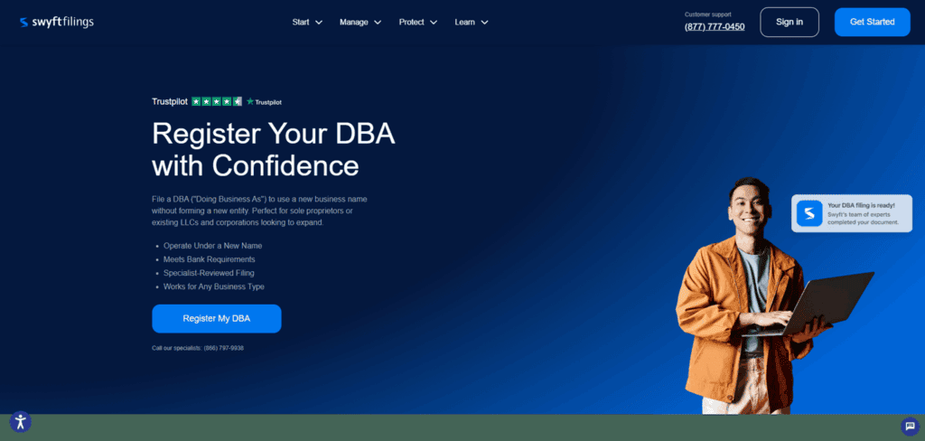 Swyft Filings File DBA
