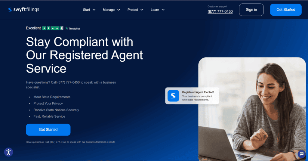 Swyft Filings Registered Agent