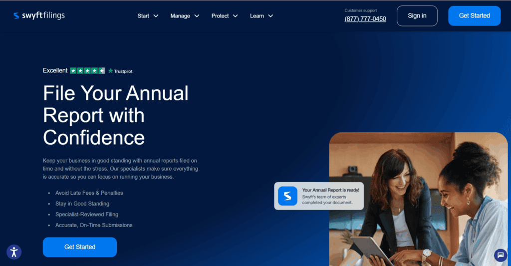 Swyft Filings annual report